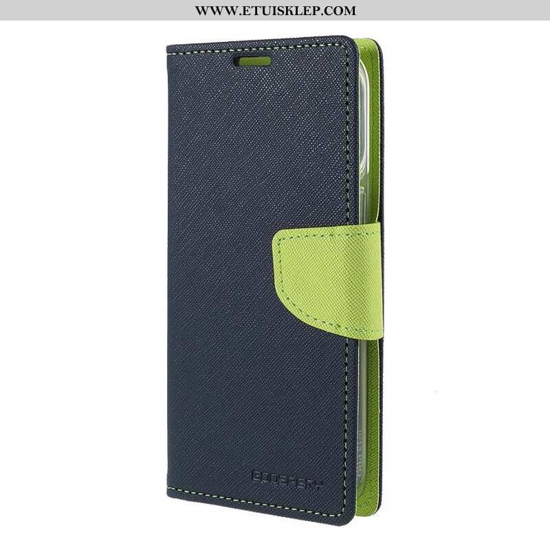 Etui Folio do iPhone 13 Pro Dwukolorowy Mercury Goospery